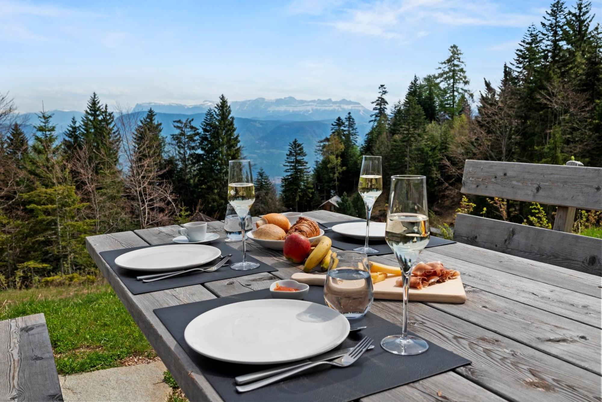 New Opening "Sissi Chalets" - Unique Luxury Hideaway With Mountain View & Sauna Mendola Εξωτερικό φωτογραφία