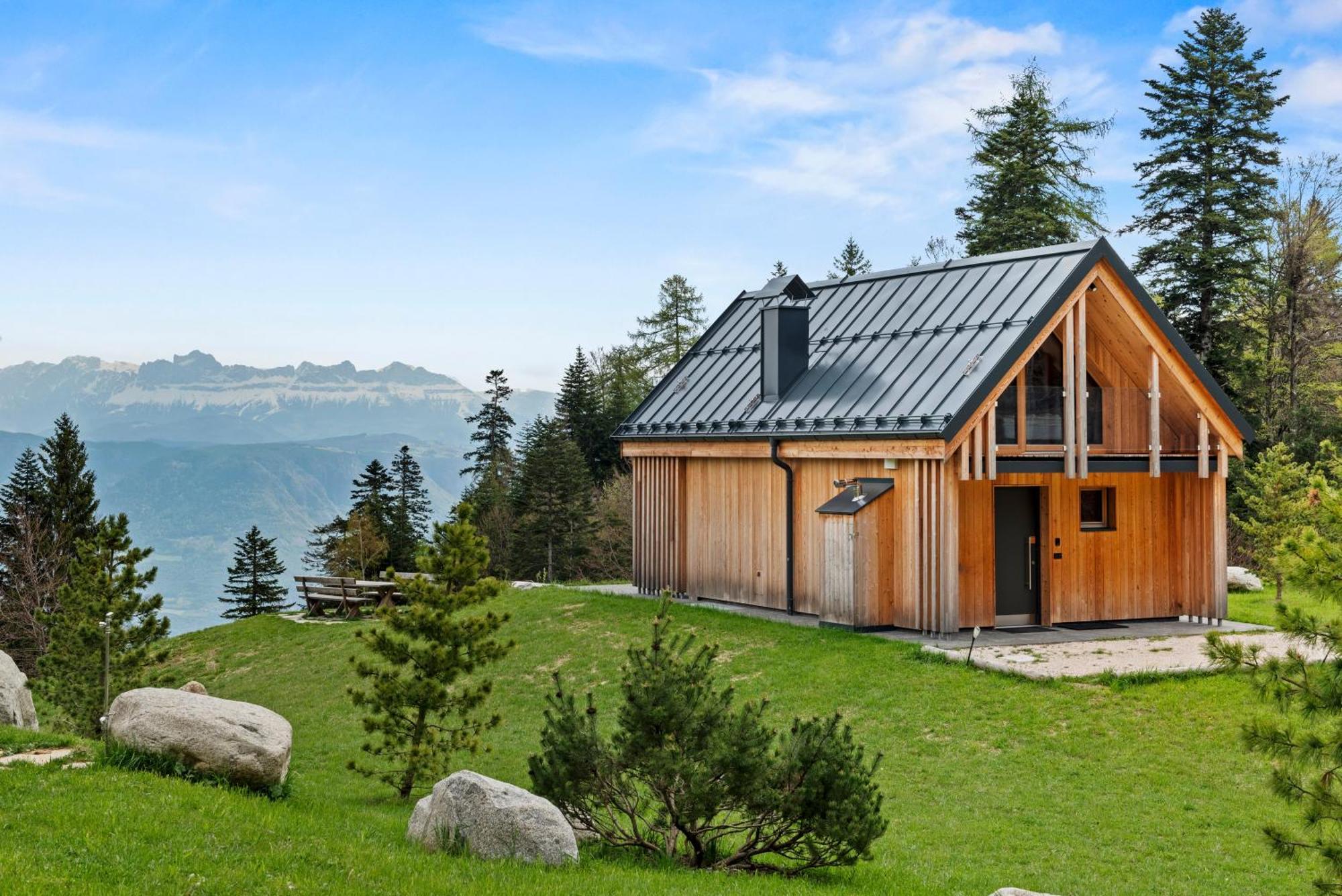 New Opening "Sissi Chalets" - Unique Luxury Hideaway With Mountain View & Sauna Mendola Εξωτερικό φωτογραφία